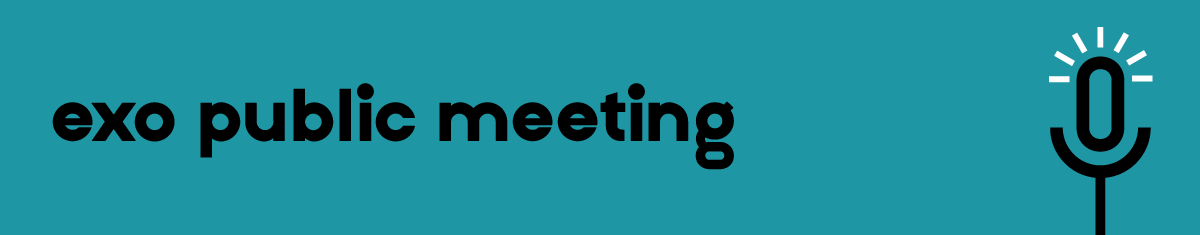 Public meetings banner